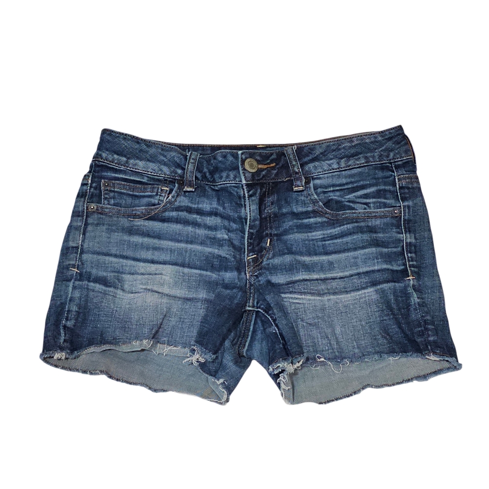 American Eagle Super Stretch Cutoff Shortie Shorts Womens size 6